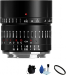 TTArtisan 50mm F0.95 APS-C Large Aperture Manual Focus Lens for Sony E Mount Mirrorless Camera A6000 A6300 A6400 A6500 A9 A7II A7MIII A7RIII A7MIV A7C NEX-5N NEX-3N NEX-5R