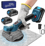 Maa-Kita 18 V patareidega &uuml;hilduv akuvibraator, 2 patareid, 5 reguleeritava kiirusega plaadivibraator 13 500 rpm, 50 kg imiv&otilde;imsus p&otilde;randatele, plaatidele ja seintele.