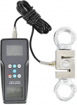 Dynamometer, Kraftmessger&auml;t Push Pull Tester Messger&auml;t mit externem Sensor Max. Kraftbereich 1000 Kgf 9800N 2200 Lbf LCD-Display Datenspeicher