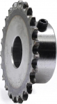 KLNCXC Mechanical Roller Sprockets Sprocket 1 Piece 46-60 Teeth 25H 04C Precision 2 Point Sprocket 45# Steel 8mm-15mm Bore Industrial Gear Sprocket(15mm)