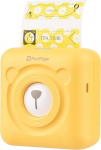 Bisofice PeriPage Mini Printer, mobiiltelefoni printer, Mini Pocket Thermal Printer Wireless BT Picture Photo Label Memo Receipt Paper Printer AR Photo Funktsioon USB-kaabliga Android, iOS, Windows jaoks