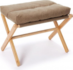 Fanwer Padded Footstool Foldable Foot Stool Diivan Stool eemaldatav pehmendusega elutuppa v&otilde;i magamistuppa