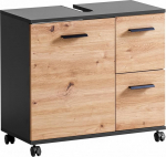 Schildmeyer Palermo 157635 tualettruum, antratsiit/artisan tammepuust dekoor, 65,1 x 32,0 x 60,0 cm