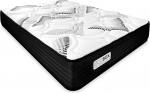 DU&Eacute;RMETE ONLINE - Memory Foam Hybrid Mattress Eco Box vedrudega, optimaalne mugavus, keskmise k&otilde;vadusega, antibakteriaalne ja h&uuml;poallergeenne, 140 x 190 cm