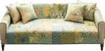 Xisnuient Sofa Cover, Tropical Dumpling Leaves Animals Green Sofa Cover 1 2 3 Seater Non-Slip Couch Cover Protective Covers Chaise Lounge Corner Sofa Living Room Armchair Dogs Pets (70 x 210 cm,