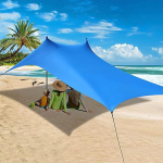 3 x 3 m p&auml;ikesekaitse rannas Tuulekindel stabiilne rannatelk UV kaitse 4-8 inimest Markiis rannas koos postidega Ranna varjualune Quick Up p&auml;ikesetelk P&auml;ikesetelk P&auml;ikesetelk Aed