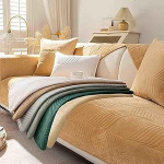 Mineliste Diivanikate libisemisvastane diivanitekk, diivanikaitse 1 2 3 4-kohaline L-kujuline diivanikaitsja koerale, koerale, kassile, visata koerale, diivanikaitse diivanikaitse diivanikaitse koerale, kriimustuskaitse kass 7#-110 x 110 cm