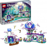 LEGO 43215 Disney Lummatud puumaja komplekt koos 13 mininukuga, sh printsess Jasmine, Elsa ja Anna, Belle, kingitusm&auml;nguasja lastele, t&uuml;drukutele, poistele alates 7. eluaastast, 100-aastane Disney