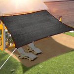 Varjendusv&otilde;rk, varjutusv&otilde;rk aasadega, 70%-90% varjutuse m&auml;&auml;r UV-kindel taimekaitseks, kasvuhoonesse, aitadesse v&otilde;i kennelisse, 3 x 5 m, must