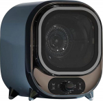 Kleiner kondensations-w&auml;schetrockner, kompakter tragbarer schleudertrockner, max. Belastbarkeit 0,8 kg, 35db ger&auml;uscharm, kompakt und leicht f&uuml;r kleine r&auml;ume Electroplatedblue