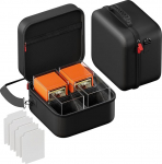 ProCase kott kauplemiskaartidele, m&auml;ngukaartidele, hoiukott, UNO kandekott 300+ kaardile, m&auml;ngukaartide kott, reisikott kaardim&auml;ngu, lastem&auml;ngude, m&auml;ngukollektsiooni jaoks, must (paki kast), kohver