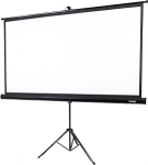 Overmax projektsiooniekraan koos statiiviga 85-tolline 16:9 kokkupandav kaasaskantav rullitav kodukino ja kontori esitluste jaoks, 165 &deg; vaatenurk, k&otilde;rge pildikvaliteet