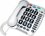 Geemarc Schnurgebundenes vanemate telefon AMPLIPOWER 40 valge