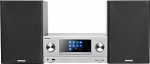 Kenwood M-9000S-S Smart Micro Hi-Fi s&uuml;steem Interneti-raadio, DAB+, CD/USB ja audio striiminguga, h&otilde;be