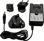 Universaalne vahelduvvoolu toiteadapter 12V 3A 36W, 100-240V, 1.5M 2.5mm, Multi Plug UK, EU, US, 1.5M*2.5mm, toetab MINIX Mini PC NEO Z83-4, NEO Z83-4 Pro, NEO Z83-4 Plus, NEO N42C-4 ja NEO X39.