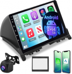 [2+64G] Android 13 autoraadio Mercede Benz C-klassile W204 S204 2007-2010 traadita Carplay & Android Car - 9-tolline puuteekraaniga autoraadio koos WiFi GPS DSP FM/RDS raadioga SWC+ AHD tagantvaate kaameraga