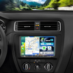 SIXWIN 4+64G Android 13 autoraadio koos CarPlay/Android autoga VW Golf 5 Golf 6 Skoda Polo Passat Tiguan Touran, 9-tolline HD puuteekraan toetab WiFi GPS Bluetooth 5.0 FM/RDS 32EQ USB Type-C