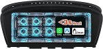 Traadita CarPlay Android autoraadio Linux s&uuml;steem Fast Boot Plug and Play autoraadio vastuv&otilde;tja j&auml;relpaigalduskomplekt Original for BMW 3 Series 5 Series E60 E61 E63 E64 E90 E91 E92 CCC (2004-2008)