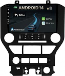 9-tolline Android 14 autoraadio Ford Mustang 2015-2021 Seat Exeo juhtmevaba Apple CarPlay Android auto peeglilink GPS navigatsioon Bluetooth 5.0 WiFi USB Navi FM + tagurduskaamera