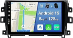 [6GB + 128GB] Android 14 autoraadio Nissan Navara NP300 2015-2018-[Integreeritud CarPlay/Android Car/DSP/GPS]-10,1-tolline IPS-ekraan DAB/peeglilink/Bluetooth 5.0/360 kaamera