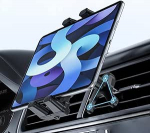 Tahvelarvuti hoidja auto &otilde;huventilaator mobiiltelefoni ja tahvelarvuti autokinnituse ventilatsiooni v&otilde;re [Upgrade Super Stabiilne], auto esiosa ventilatsiooni hoidja Samsung Galaxy Z Fold 7/6/5, Lenovo, iPhone 4.7-9.7 tollile