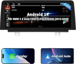 Android 14 10,25-tolline autoraadio BMW 3 seeria F30/F31/F34 ja 4 seeria F32/F33/F36 (2013-2016) NBT s&uuml;steem - juhtmevaba CarPlay Android auto, s&auml;ilitab iDrive, 4G/WiFi, sisseehitatud GPS, 4G RAM + 6G ROM