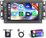 [2G+64G] Inefala Android 15 Autoradio f&uuml;r Chevrolet Epica Tosca Captiva Lova mit Wireless Carplay Android Auto, 9 Zoll Touchscreen Radio mit Navi GPS WiFi RDS/FM Bluetooth EQ SWC Mic Tagfahrkamera