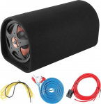 Aramox 12 V aktiivne subwoofer v&otilde;imendiga, 200 W autobass-k&otilde;lar, ABS korpus, l&uuml;hisekaitse, lihtne paigaldus (43 x 25 x 24 cm), populaarne, klassikaline