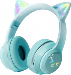 Joso Bluetooth laste k&otilde;rvaklapid, 2 in 1 juhtmega/juhtmeta k&otilde;rvaklapid koos mikrofoniga t&uuml;drukutele ja poistele, reguleeritav peapael, kokkupandavad kassik&otilde;rvaklapid