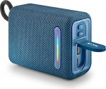 NGS Roller Furia 1 Blue - kaasaskantav k&otilde;lar Bluetooth-tehnoloogiaga, RGB tuled, IPX6 veekindel, 15 W, True Wireless, USB, aku kestvus 9 tundi, sinine