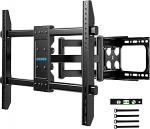 DIEMER TV-Wandhalterung, vollbewegliche TV-Halterung f&uuml;r 66-228 cm (26-90 Zoll) flache und gebogene Fernseher, zweiarmig, verstellbar, schwenkbar, neigbar, ausziehbar, max. VESA 700 x 400 mm, bis zu