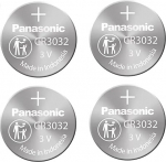 Panasonic CR3032 CR 3032 liitiumnupu patarei 4 tk.