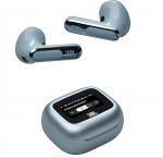 JBL Live Flex 3 juhtmevabad k&otilde;rvaklapid Bluetoothiga, 50-tunnine aku kestvus, t&otilde;eliselt adaptiivne m&uuml;rasummutus ja k&otilde;rge resolutsiooniga JBL Signature Sound, IP54 veekindel, koos k&otilde;rvaklappidega, sinised