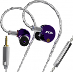 CCA Phoenix In-Ear Monitor k&otilde;rvaklapid, Dual Magnetic Dynamic Driver IEM selge HiFi heli ja s&uuml;gava bassiga, professionaalsed t&auml;ismetallist m&auml;nguk&otilde;rvaklapid muusikutele, lauljatele ja audiofiilidele (3.5