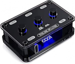 Toslink Splitter 3:1 - optiline helikaabli adapter s&otilde;ltumatute kanalite l&uuml;lititega, toetab 192KHZ / 24Bit LPCM 2.0 DTS Dolby-AC3 &uuml;hilduv PS3 TV STB Xbox optilise kaabliga