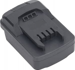 Akuadapter akut&ouml;&ouml;riistadele, muundur Worx Green versioonile, 5-poolne 20V liitiumaku, konverteerimine Parkside X20V Team Power Tools liitiumaku muundurile
