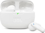 JBL Wave Beam 2 juhtmevabad Bluetooth-k&otilde;rvaklapid m&uuml;ravastusega, 40 tundi m&auml;nguaega, JBL Pure Bass Sound, Smart Ambient Technology ja Multipoint Connection, valge v&auml;rvi