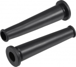 hankekaart 2 x must 69mm pikkusega trunk trunk kaabli muhv kaabli kaitsevoolikuga kummist t&uuml;ve leevendusjuhe