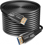 8K HDMI fiiberoptiline kaabel 40M 48Gbps Super High Speed AOC Light Conductor 2.1 kaabel HDR eARC Dolby HDCP 2.2 & 2.3 &uuml;hildub PS5 Xbox X seeria PC HD TV/Projektor/Kodukino/TV Box/Gameboxiga