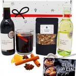 Gl&ouml;giveini degusteerimise kinkekomplekt, DIY kinkekomplekt koos 2 x veinivalmistaja veini, tassi, gl&ouml;giv&uuml;rtside, s&otilde;ela ja retseptikaardiga, et ise teha