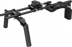 SMALLRIG Shoulder Rig Kit (Classic Version) Double Handles 15mm Bars Universal Shoulder Video Rig with Quick Release for Arca SmallRig Follow Focus DSLR Camcorder - 4480