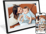 AEEZO 32 GB digitaalne pildiraam WLAN 10,1-tolline 1280 x 800 IPS puuteekraaniga elektrooniline pildiraam automaatne p&ouml;&ouml;ramine toetab Micro SD kaarti Jaga fotosid v&otilde;i videoid k&otilde;ikjal
