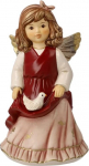 Goebel Angel Figurine Peace Angel - Heavenly Messenger Christmas Bordeaux