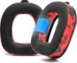 WC Freeze A50 - asendusk&otilde;rvapadjad koos jahutusgeeliga ainult Astro A50 Gen 4, Gen 5 ja A50X jaoks, valmistatud Wicked Cushions'i poolt, parandatud vastupidavus, paksus ja heliisolatsioon | Red Camo