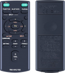 RM-ANU192 Soundbar kaugjuhtimispuldi asendaja Sony Soundbar SA-CT60BT SA-CT60 SS-WCT60 HT-CT60BT HT-CT60 SACT60BT SACT60 SSWCT60 HTCT60BT HTCT60BT HTCT60 jaoks