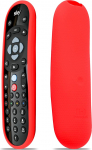 Sky Q Remote Cover Case by Inbrackets - l&ouml;&ouml;gikindel kaitsekott uusimale SKY Q Remote EC202O - libisemisvastane - Premium vastupidav silikoonist mesilase punane
