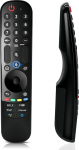Magic Remote Control LG telerite jaoks - LG Magic Remote Smart TV MR21GA MR22GA MR23GA MR24GA asenduspult, sisaldab osuti, h&auml;&auml;ljuhtimine ja kiirklahvid, &uuml;hildub LG 2020-2024 mudeliga