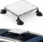 Starlink Mini Mount koos akr&uuml;&uuml;list kaitsekattega - raskeveokite 4 iminapakendi vibratsioonivastane komplekt, ilmastikukindel, rahep&uuml;siv ja UV-kindel autode, maasturite, matkaautode, paatide ja haagissuvilate jaoks.