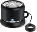 EWA Magnetic Silicone Case A106 Pro Mini Bluetooth k&otilde;lar, kandekott koos paelaga, sisseehitatud magnet, metallist pinnale paigaldatav &uuml;hilduv iPhone 12/13 (must)