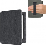 kwmobile Flip Case &uuml;hilduv Kobo Aura Edition 1'ga - esiosa k&auml;erihm - tumehall